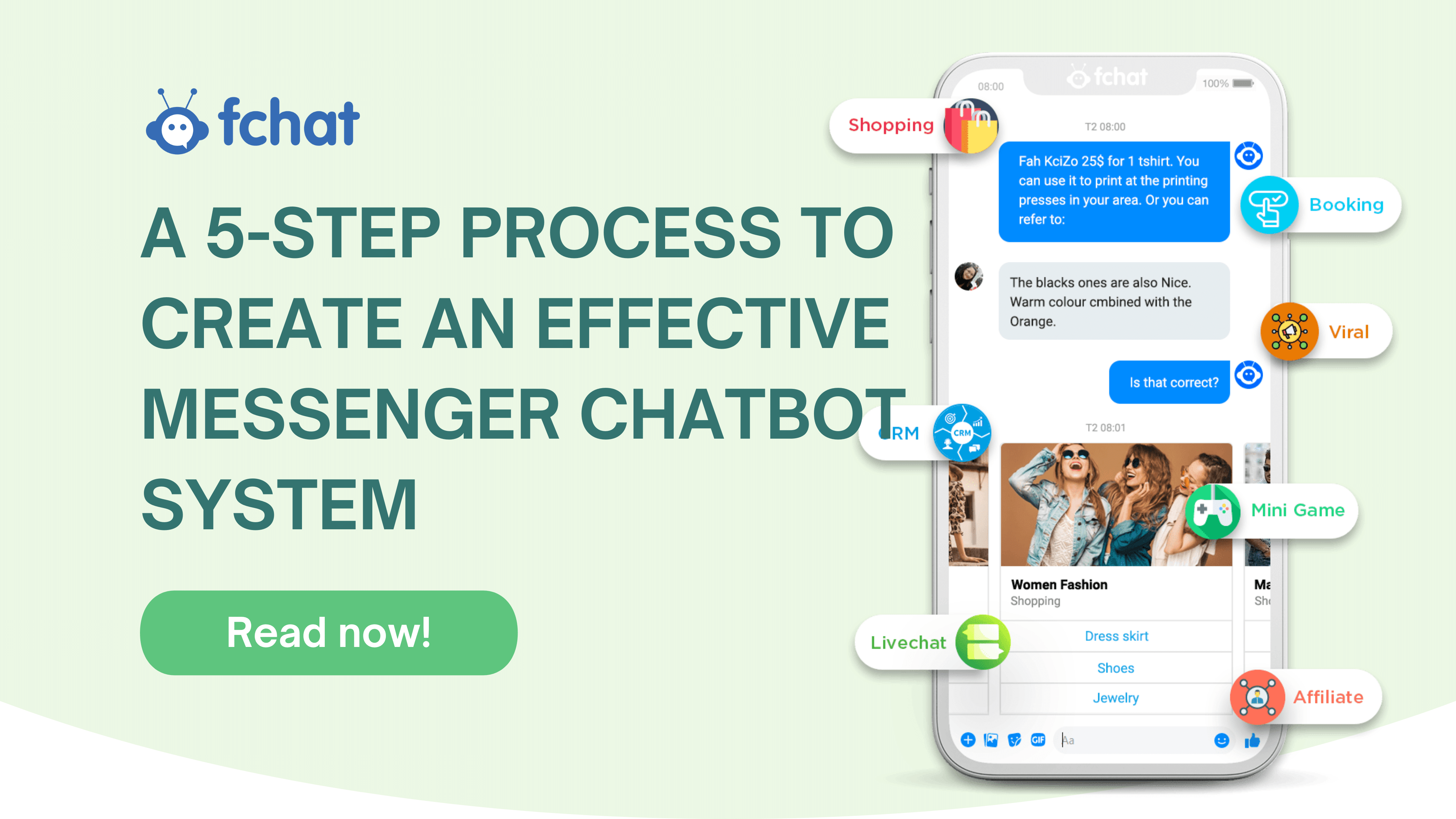 A 5-STEP PROCESS TO CREATE AN EFFECTIVE MESSENGER CHATBOT SYSTEM