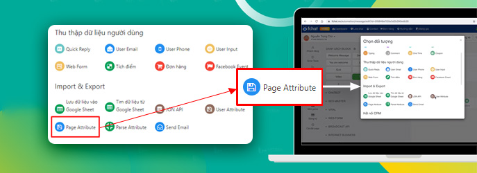 Page Attribute - Tạo và Thiết lập giá trị các biến của page