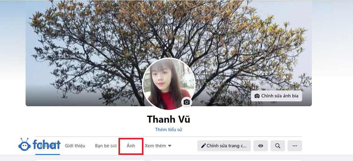 cach tao album anh tren facebook bang may tinh