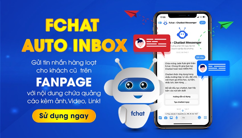Hot ] Gửi Tin Nhắn Hàng Loạt Không Vi Phạm Chính Sách Facebook Với Fchat.Ai