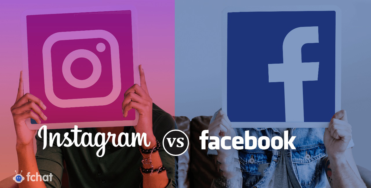Instagram khác với facebook