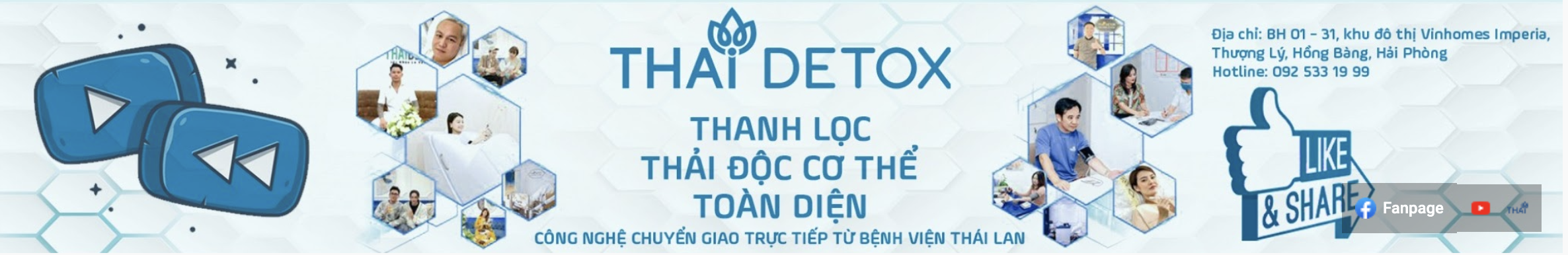 THAIDETOX - THANH LỌC THẢI ĐỘC CƠ THỂ TOÀN DIỆN THEO PHƯƠNG PHÁP CỦA THÁI 