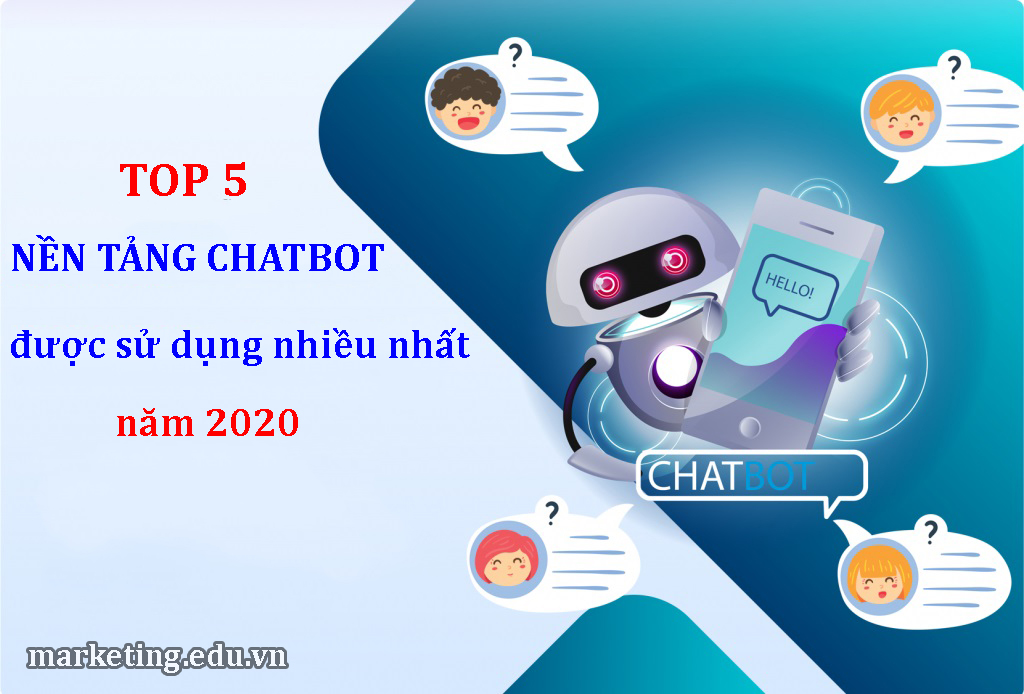 Top 5 nền tảng Chatbot được sử dụng nhiều nhất năm 2021