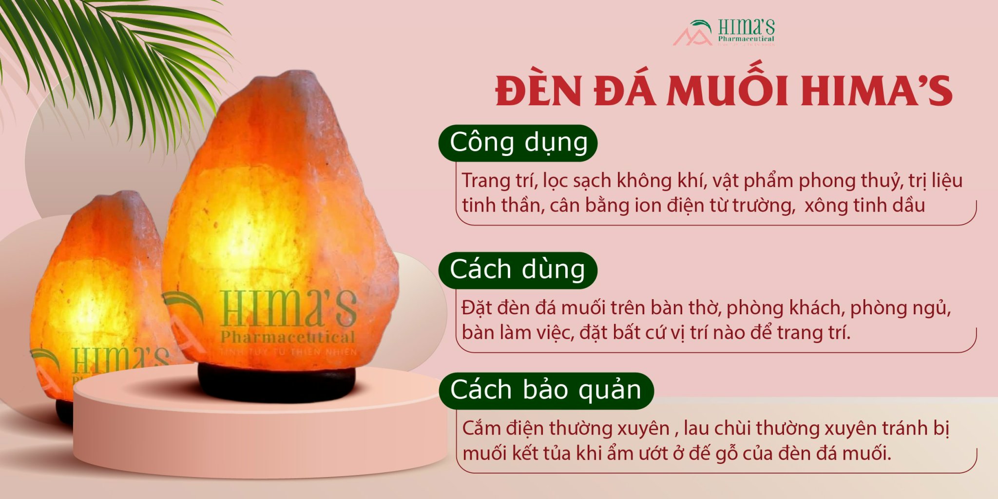 Đây là lí do mỗi nhà cần có chiếc đèn đá muối Himalaya Hima's