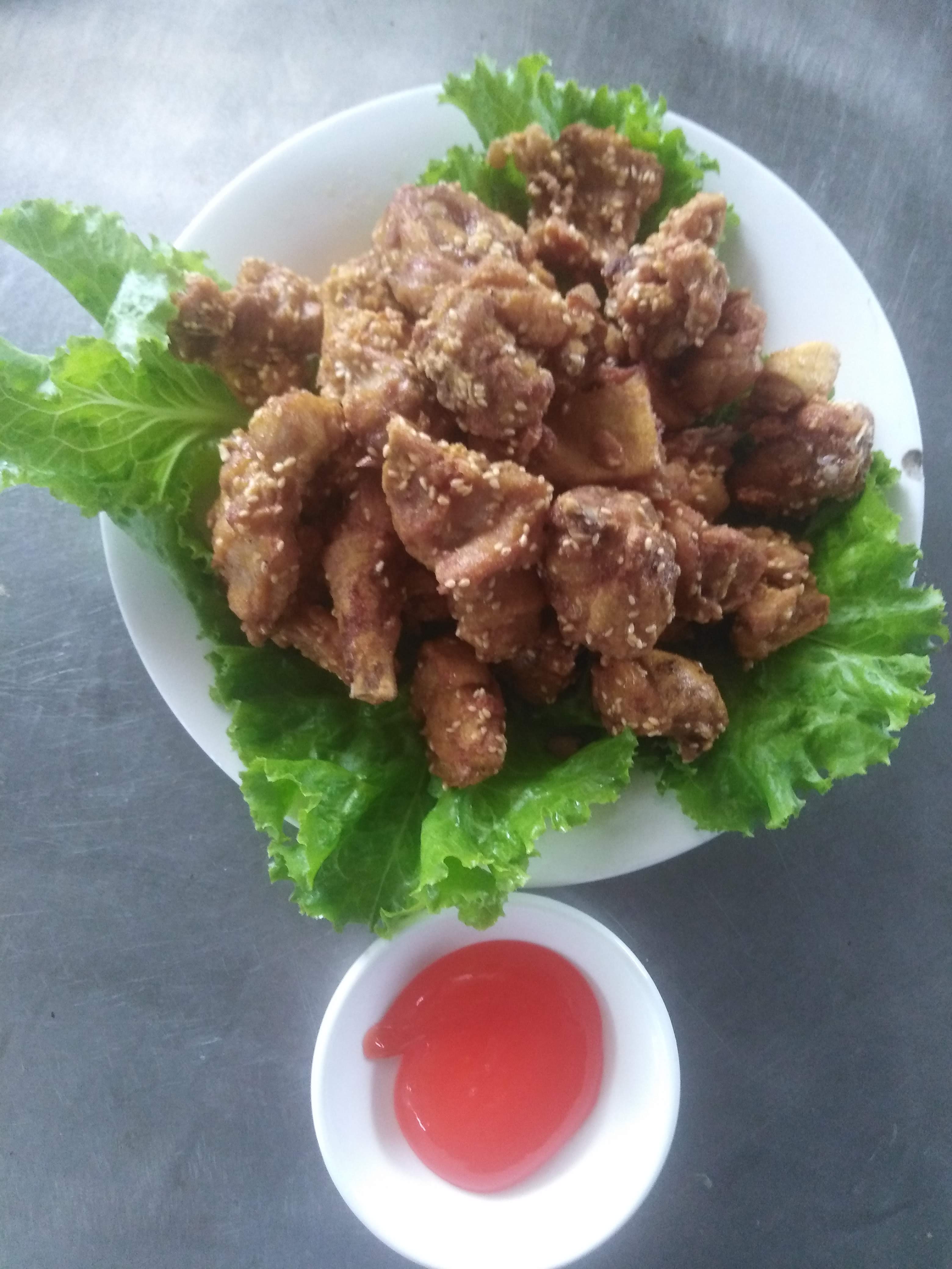 Cá  Tầm Rang muối