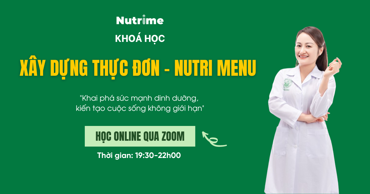 check in zoom NUTRI MENU