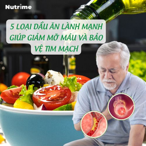 5 Loại Dầu Ăn Lành Mạnh Giúp Giảm Mỡ Máu Và Bảo Vệ Tim Mạch