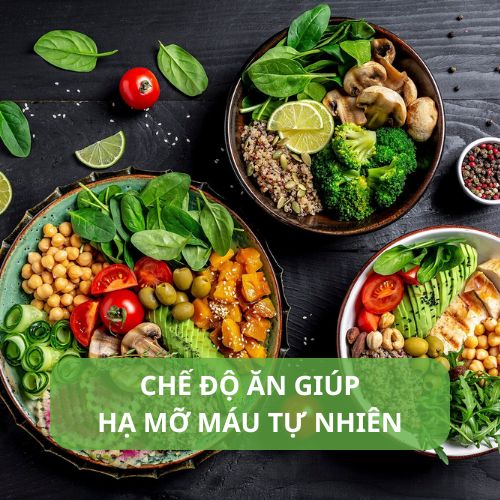 Chế Độ Ăn Giúp Hạ Mỡ Máu Tự Nhiên
