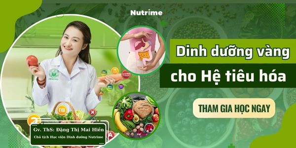 DINH DƯỠNG VÀNG CHO HỆ TIÊU HÓA