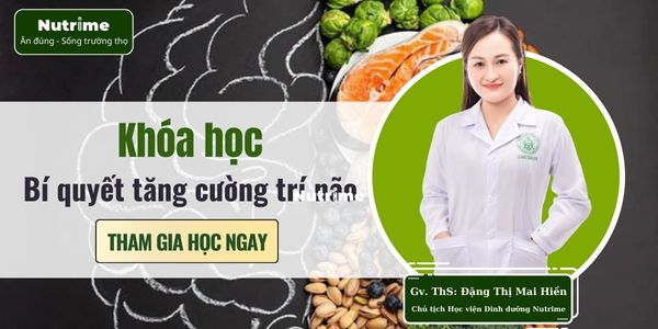 KHÓA HỌC BÍ QUYẾT TĂNG CƯỜNG TRÍ NÃO