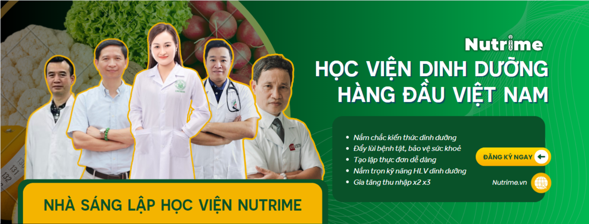 Trở thành Huấn Luyện Viên Dinh Dưỡng