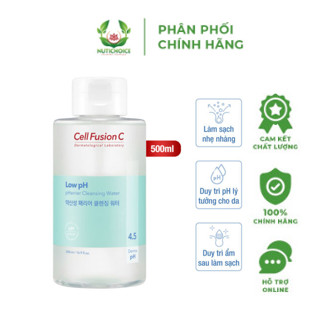 Cell Fusion C Expert – Nước rửa mặt làm sạch an toàn 3 trong 1, duy trì PH lý tưởng- Low pH pHarrier