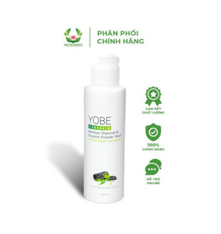  Bột Rửa Mặt Thải Độc Da Enzym và Than Tre Hoạt Tính Yobeskin