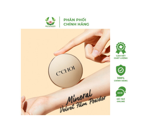 Phấn Phủ C’Choi Mineral Velvet Film Powder – For Oil Skin