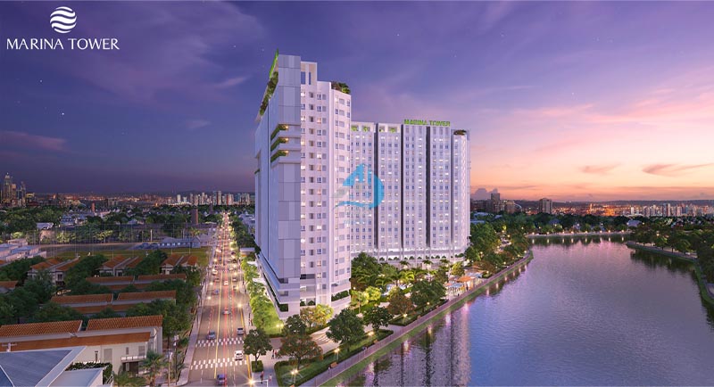 Dự án căn hộ Marina Tower hiện đại với đầy đủ tiện ích sang trọng