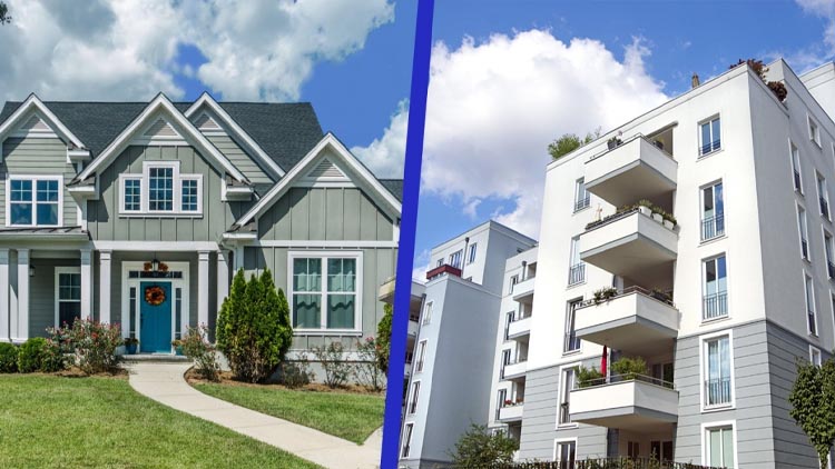 Nên chọn mua nhà chung cư hay mua nhà mặt đất?