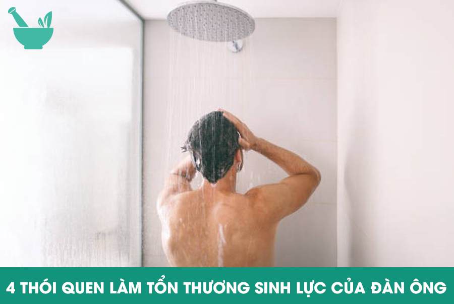 4 thói quen làm tổn thương sinh lực của đàn ông