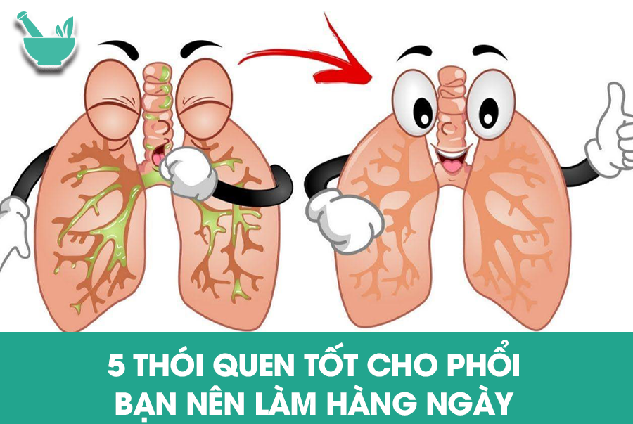 5 thói quen tốt cho phổi bạn nên làm hàng ngày