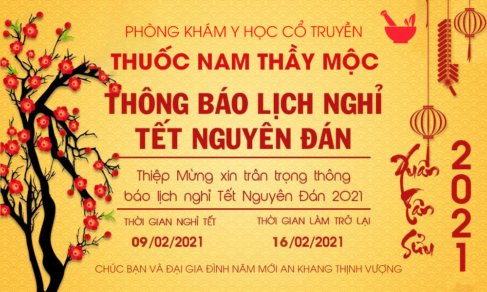 Nghỉ Tết Nguyên Đán 2021