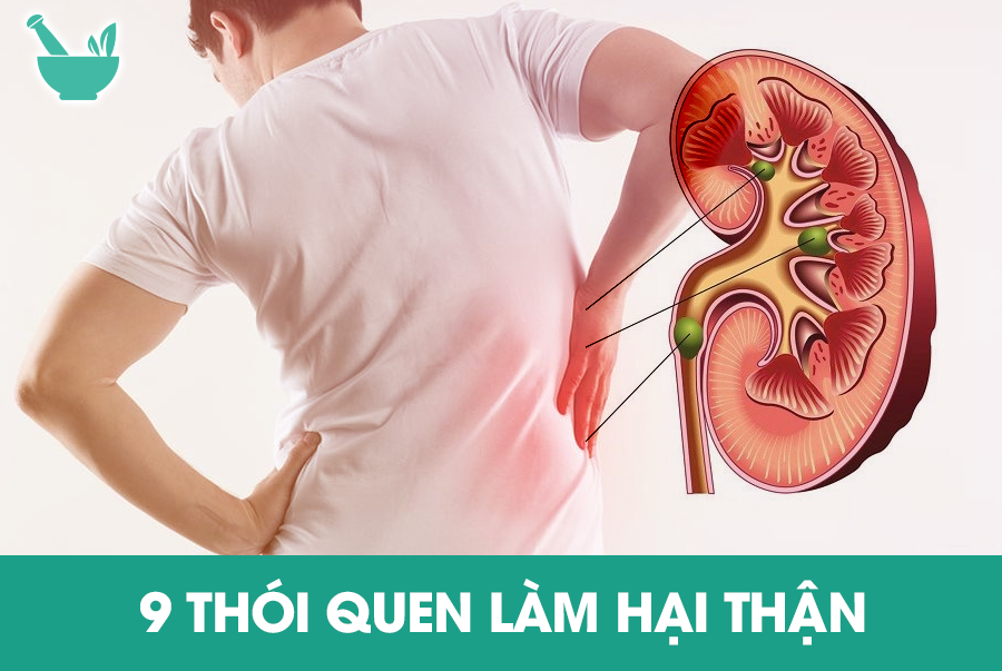 9 thói quen làm hại thận