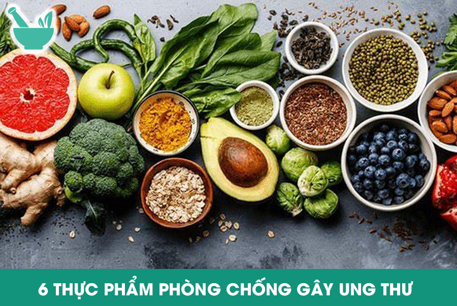 6 Thực phẩm phòng chống gây ung thư   