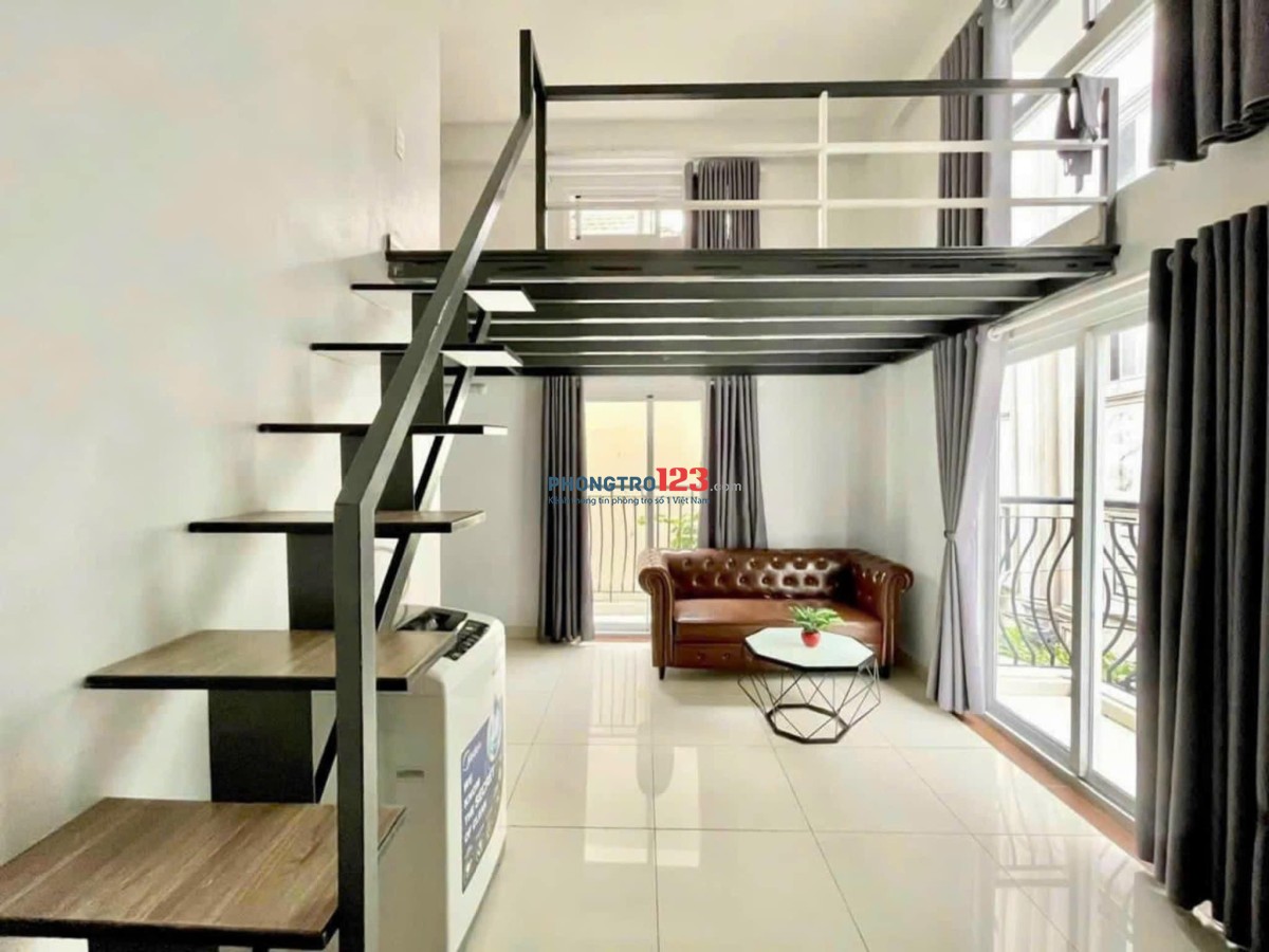  Cho thuê căn hộ Duplex Đồng Đen, Tân Bình, DT 40m2, FULL NT, giá 5,4 triệu/tháng