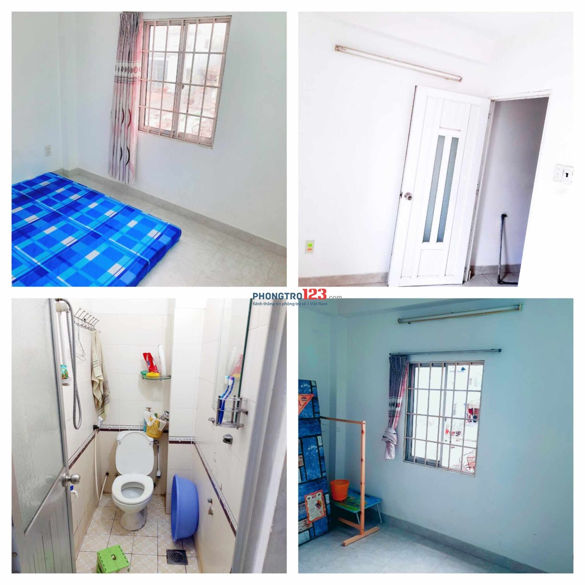  Cho thuê phòng trọ Quận 3, DT 14m2, NT đủ, mới tinh, giá 2,7 triệu/tháng