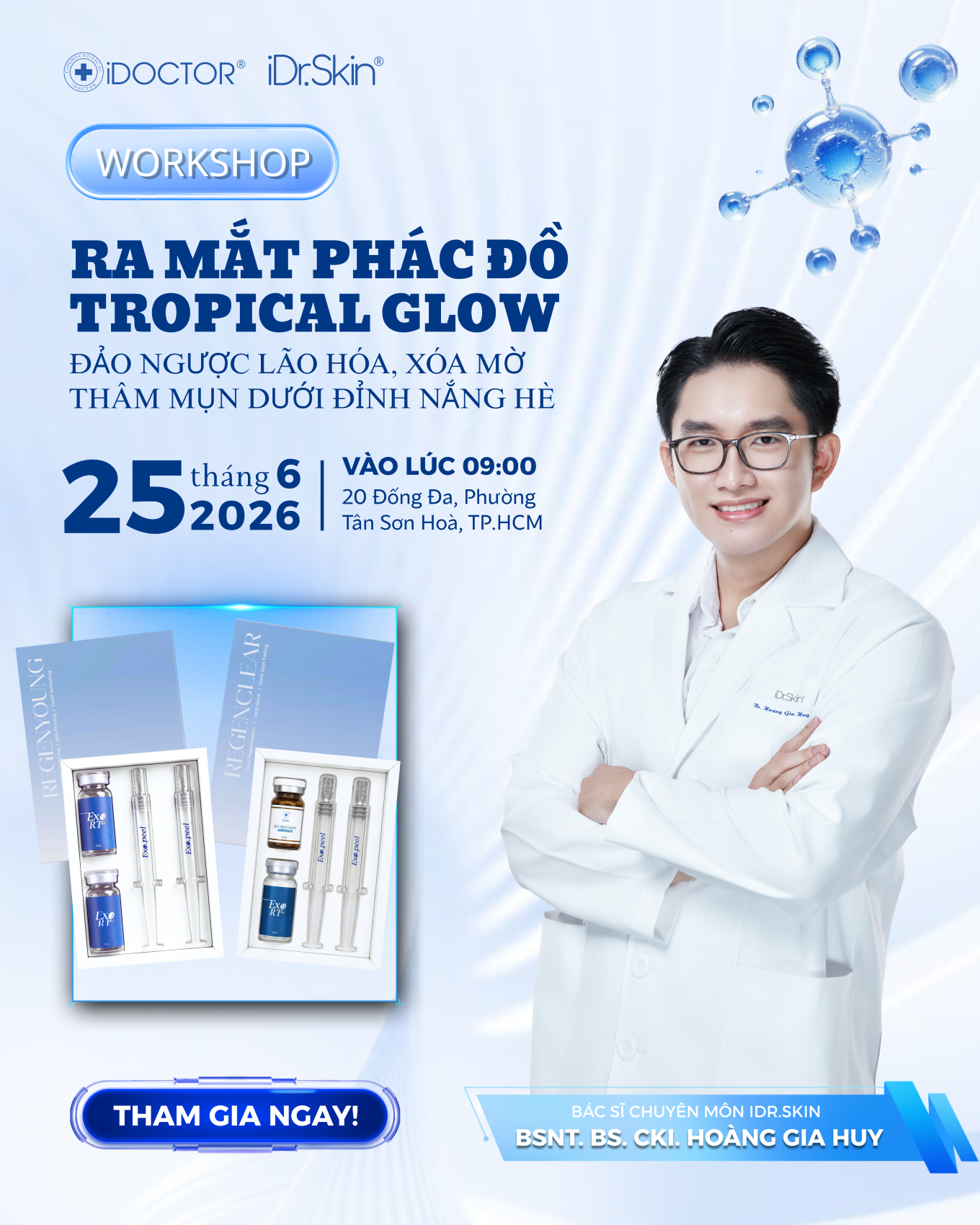 WORKSHOP RA MẮT PHÁC ĐỒ TROPICAL GLOW 25/6/2026