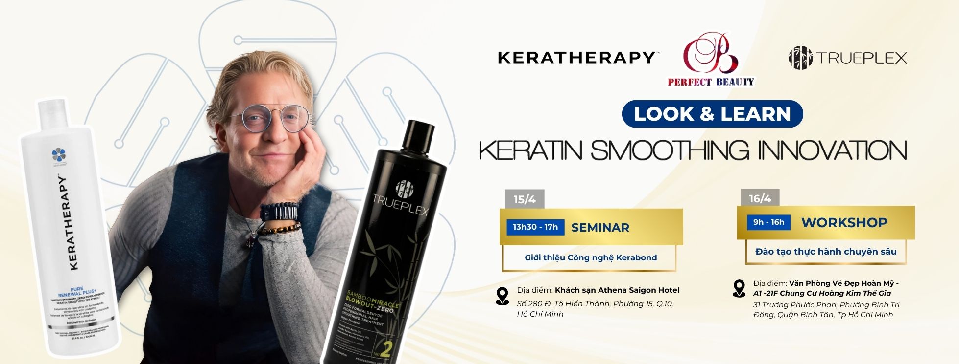 KERATHERAPY LOOK&LEARN HỒ CHÍ MINH - PHỤC HỒI TÓC KERATIN CHUYÊN SÂU