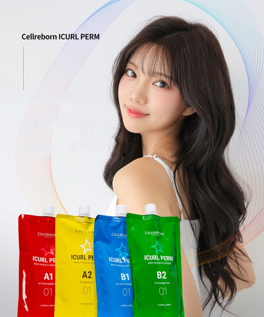 CELLREBORN ICURL PERM - GIẢI PHÁP UỐN XOĂN VÀ BẢO VỆ TÓC TOÀN DIỆN ĐẾN TỪ HÀN QUỐC