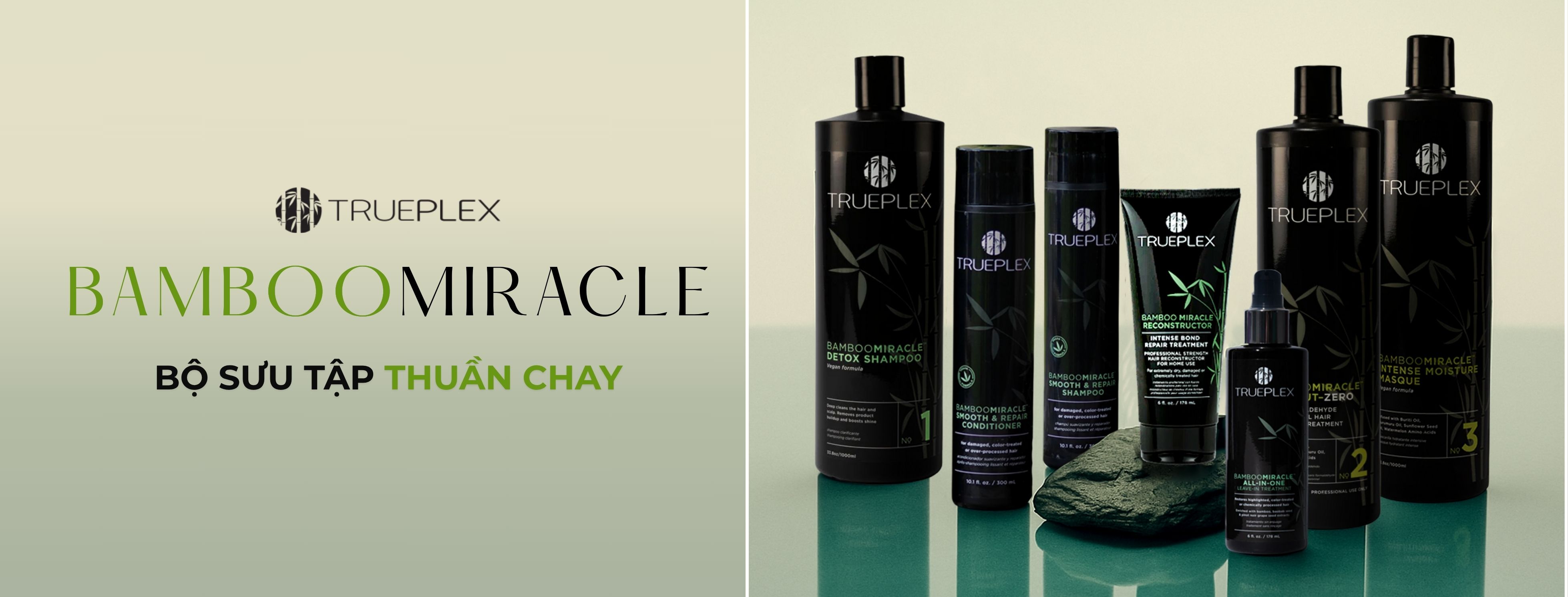 Trueplex BambooMirracle - Bộ sưu tập thuần chay 
