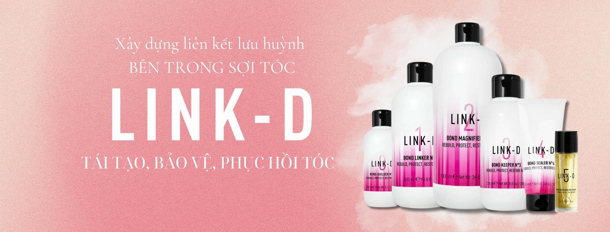 LINK-D : Phục hồi liên kết lưu huỳnh trong sợi tóc 