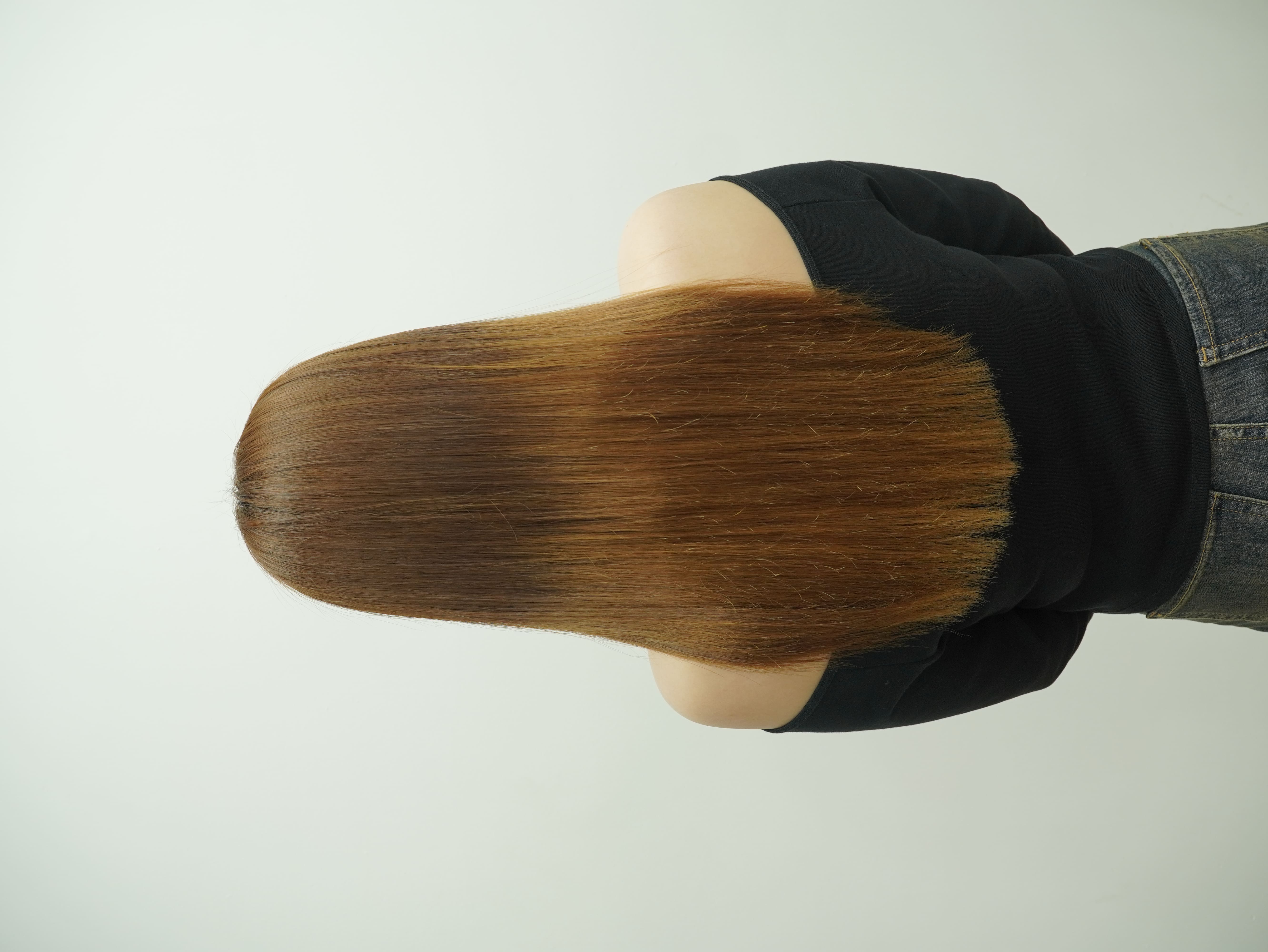 Kết quả sau khi phục hồi tóc chuyên sâu bằng liệu pháp keratin không chứa formaldehyde