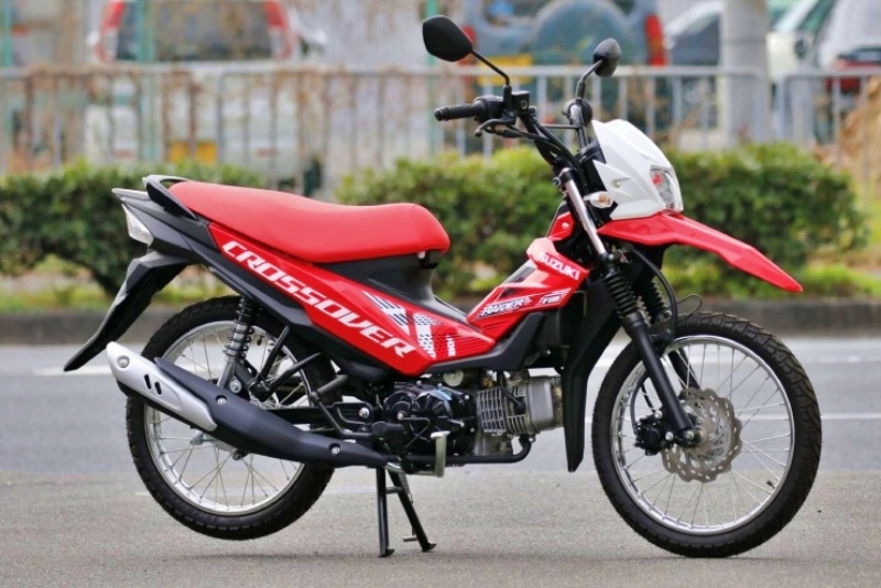 'Tiểu quỷ' xe số của Suzuki thiết kế đẹp hút hồn, giá bán rẻ hơn Yamaha PG-1 tới 6 triệu đồng
