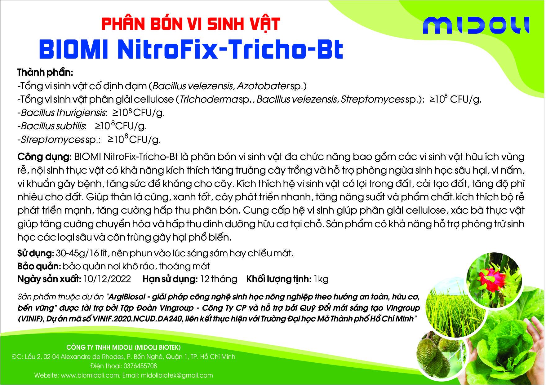 BIOMI NitroFix-Tricho- Bt