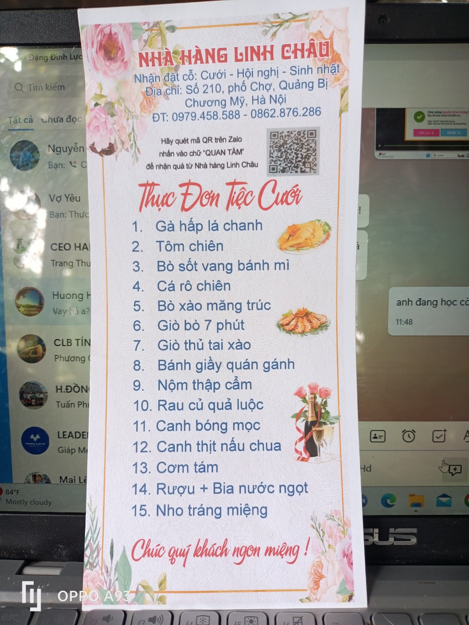 Tiệc Cưới Trọn Gói Tại Nhà Hàng Linh Châu: Khi 160 Mâm Cỗ Trở Thành Một Kỷ Niệm Đặc Biệt