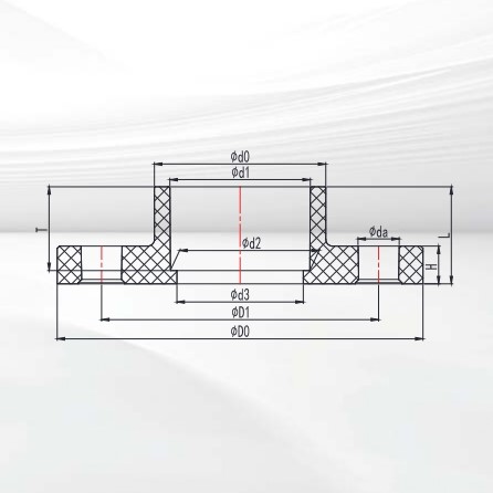  Mặt bích đơn CPVC ( bích liền )