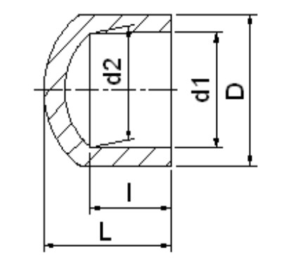 Nắp chụp UPVC SCH80