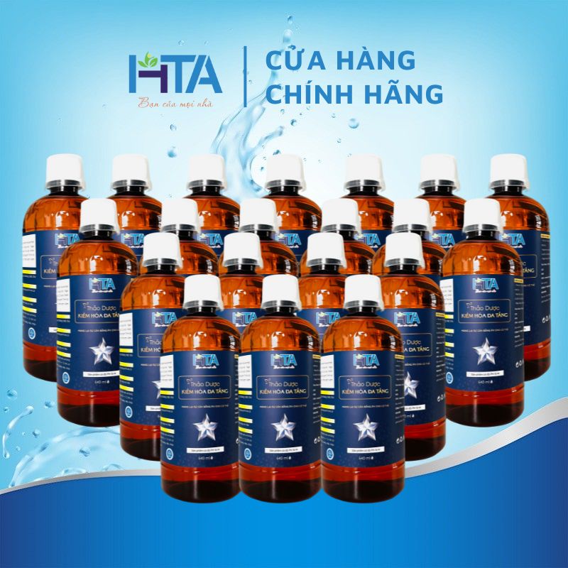 20 Chai thảo dược kiềm hoá đa tầng HTA