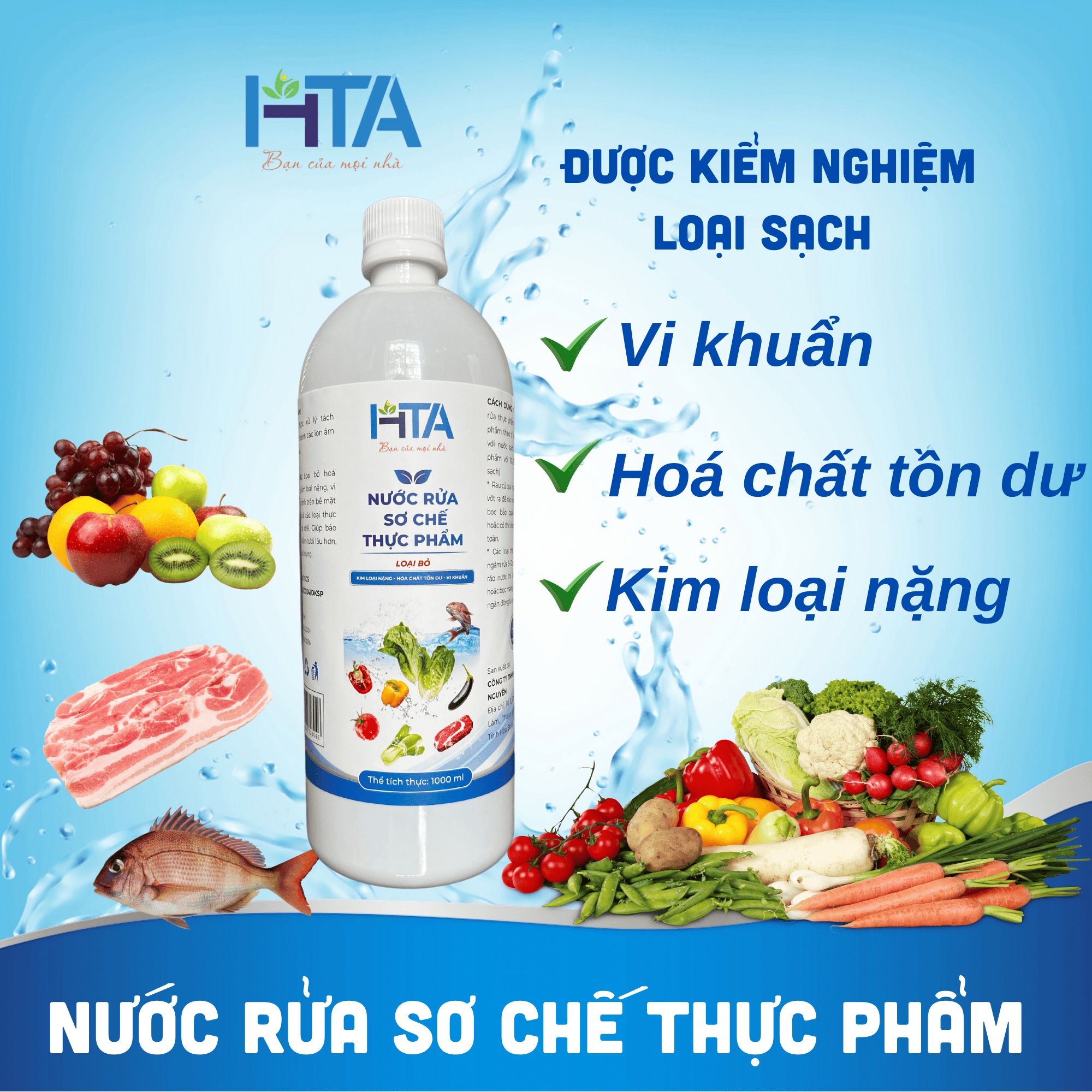 Nước rửa thực Phẩm