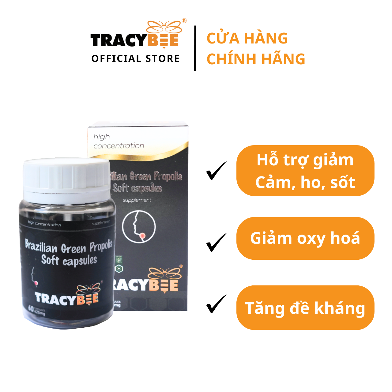 Keo ong viên Tracybee