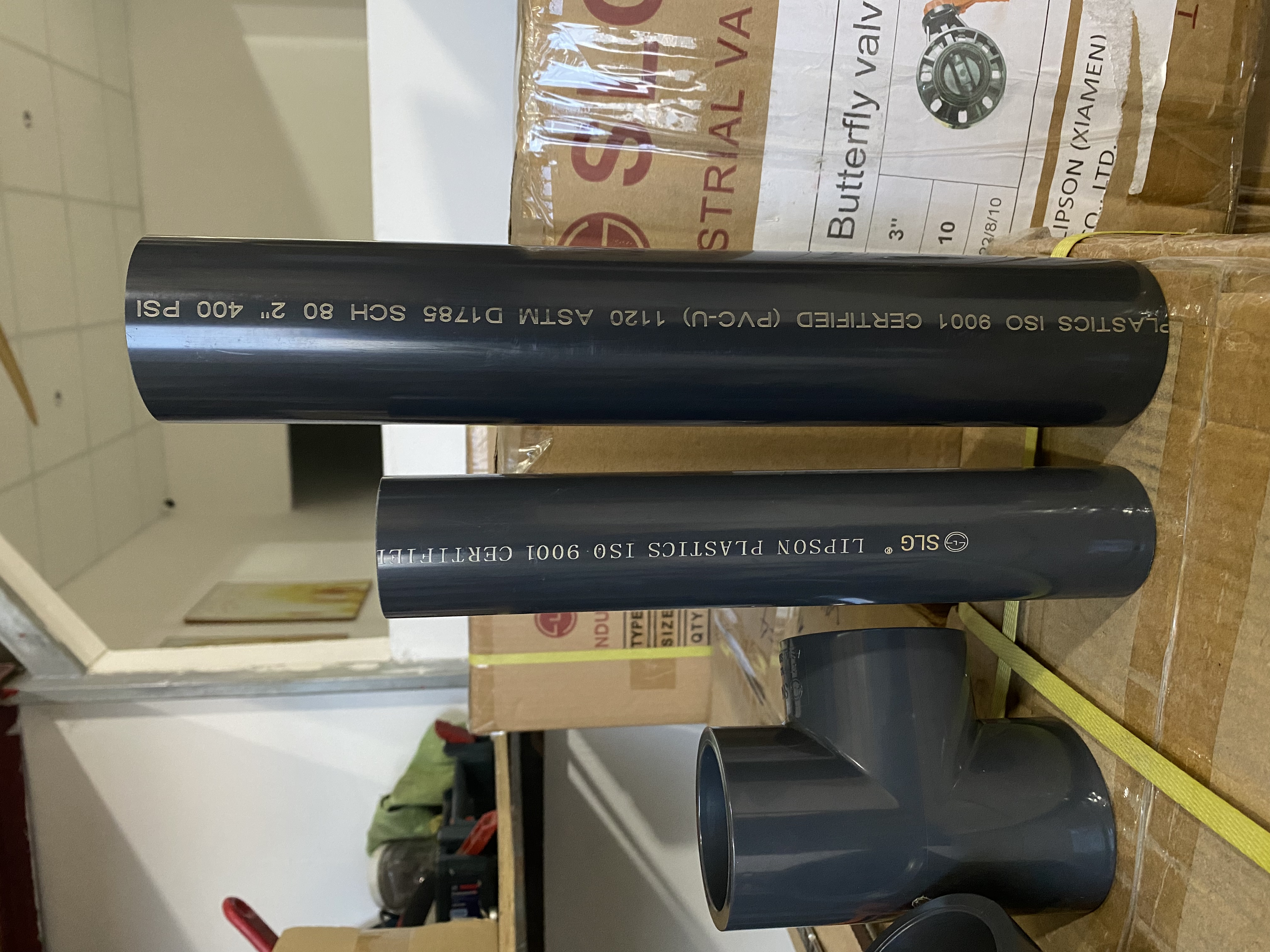 Hệ thống Ống và valve nhựa của LIPSON(SLG) 