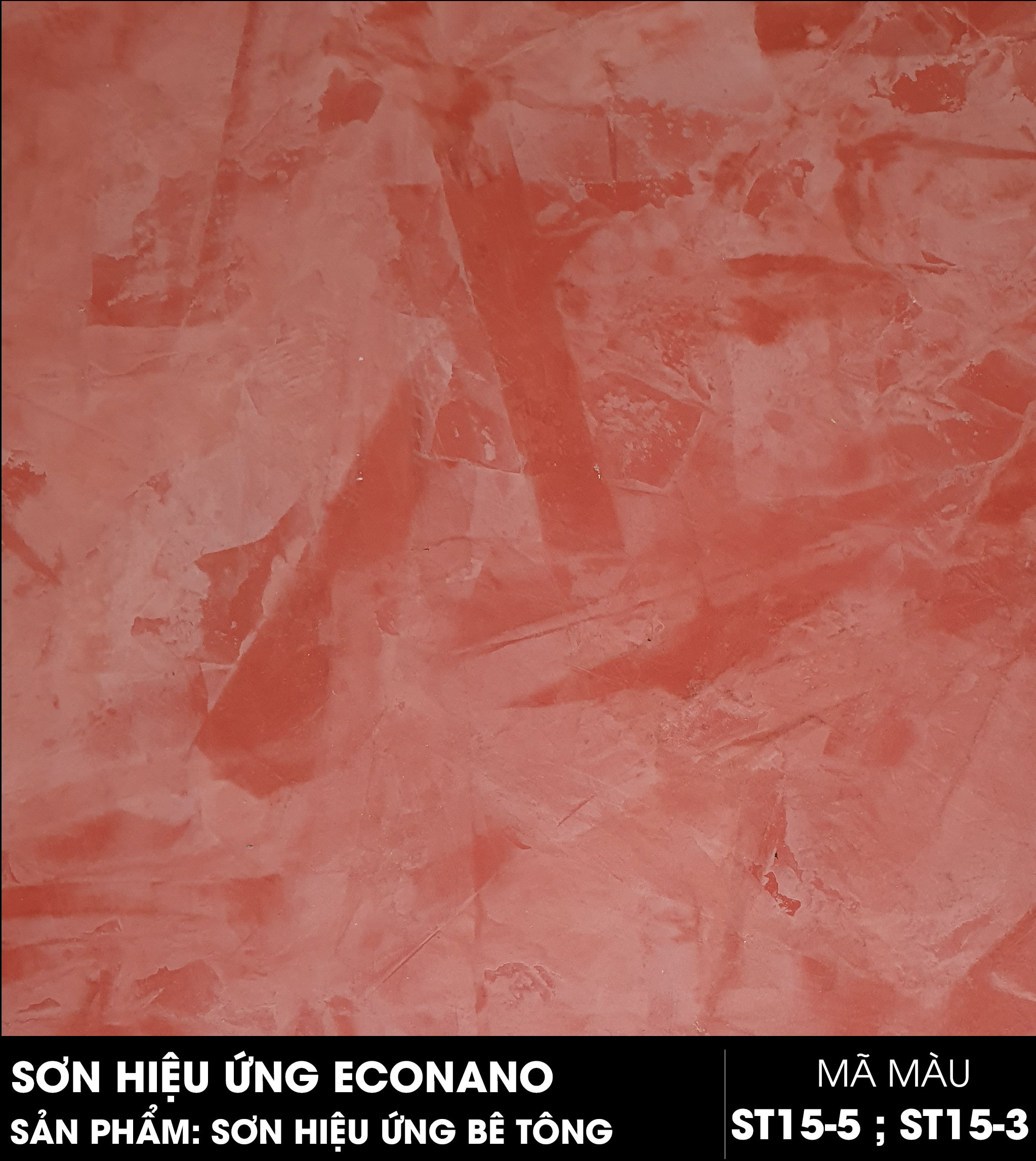 SƠN HIỆU ỨNG BÊ TÔNG - TONE ĐỎ