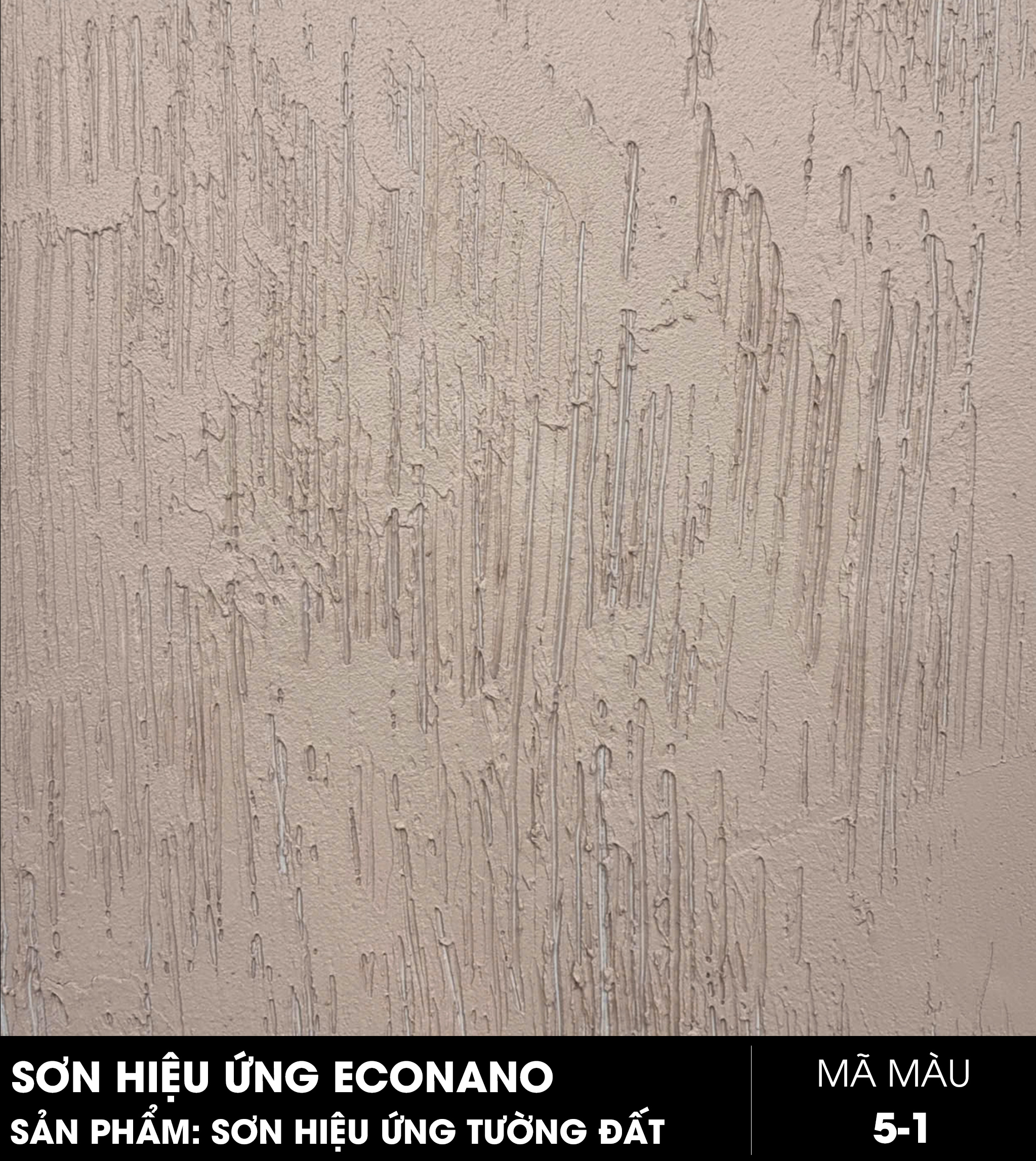 SƠN HIỆU ỨNG TƯỜNG ĐẤT - MÃ MÀU 5-1