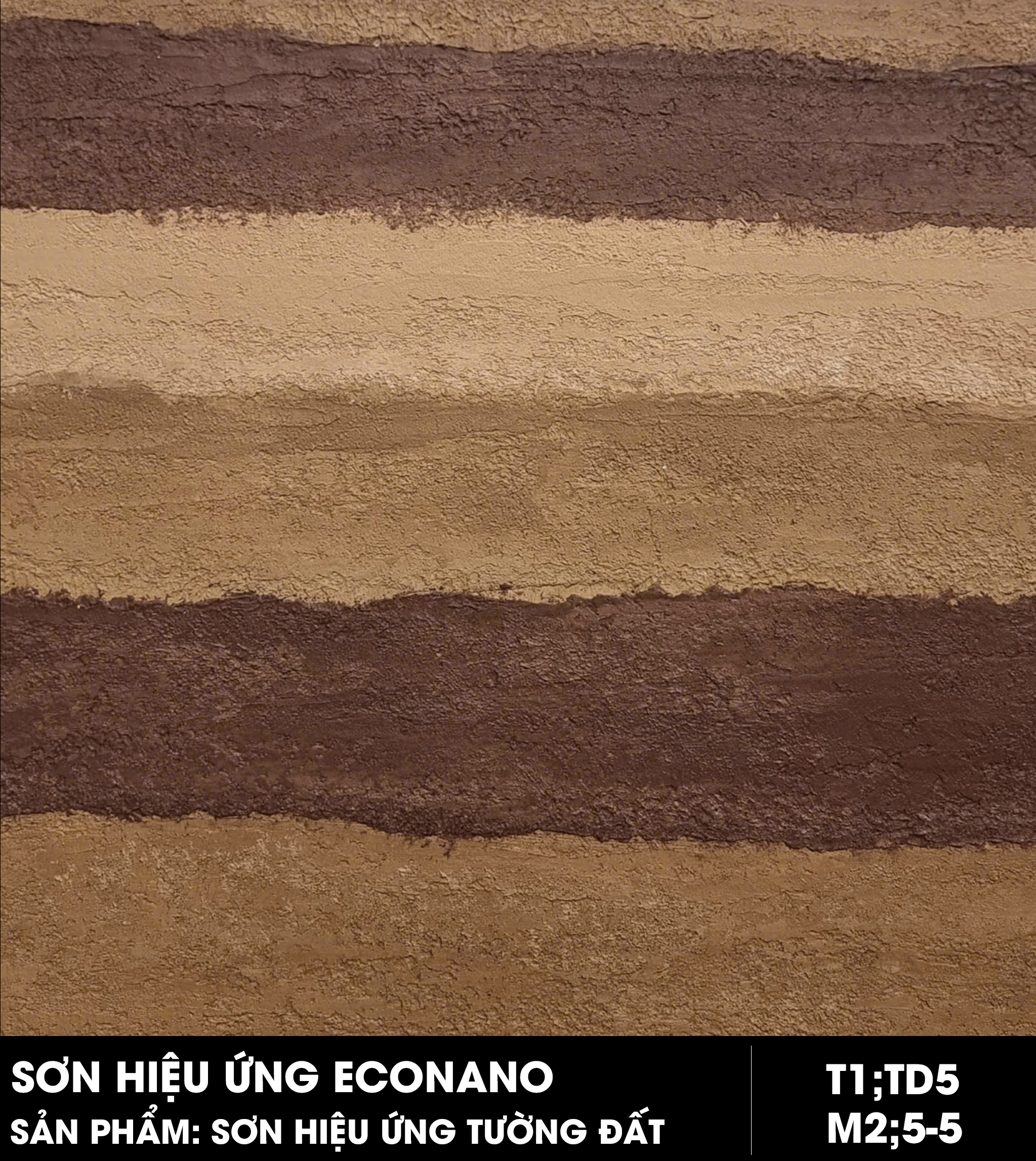 SƠN HIỆU ỨNG TƯỜNG ĐẤT - MÃ MÀU ĐẤT NỆN 01