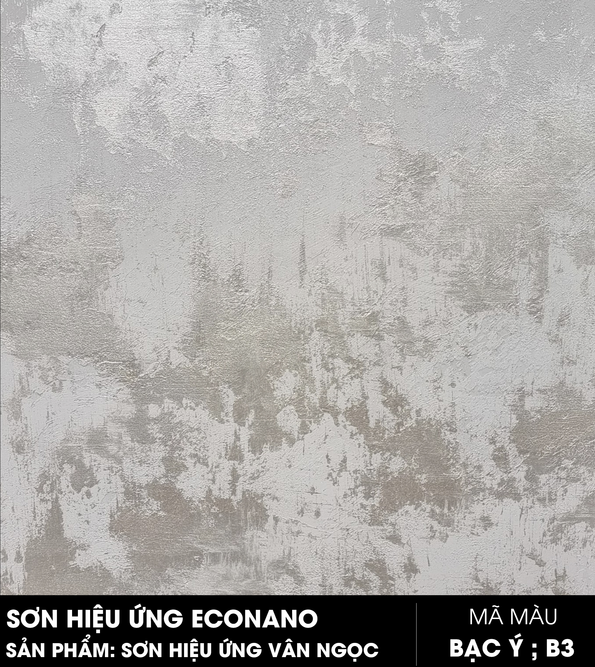 SƠN HIỆU ỨNG VÂN NGỌC - MÃ MÀU VN BẠC Ý ; ST B3