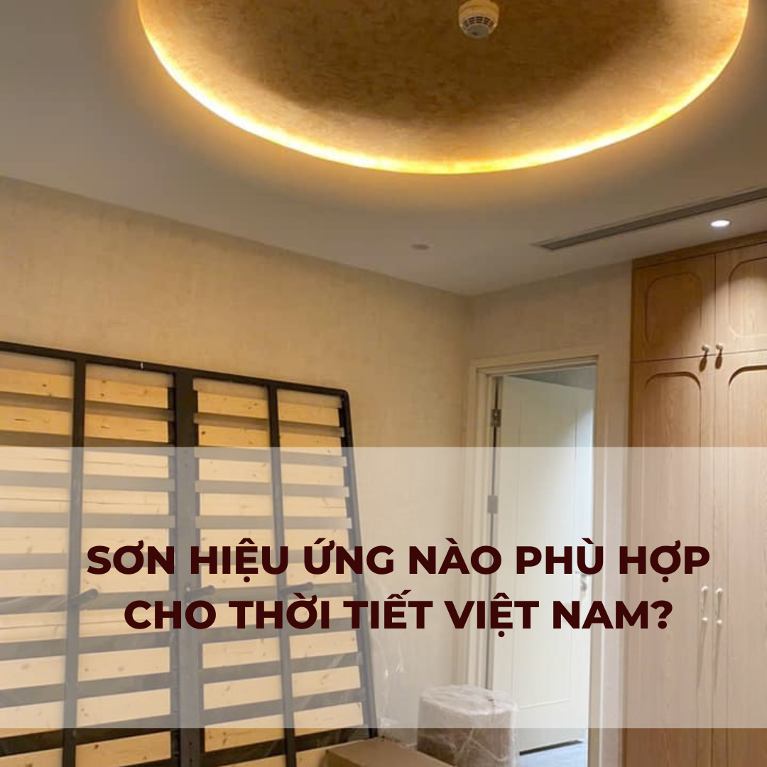 Sơn hiệu ứng nào phù hợp cho thời tiết Việt Nam?