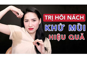 9 Cách trị hôi nách vĩnh viễn hiệu quả triệt để tận gốc tại nhà