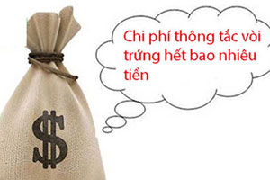 Chi phí thông tắc vòi trứng hết bao nhiêu tiền? Bảng giá 2023
