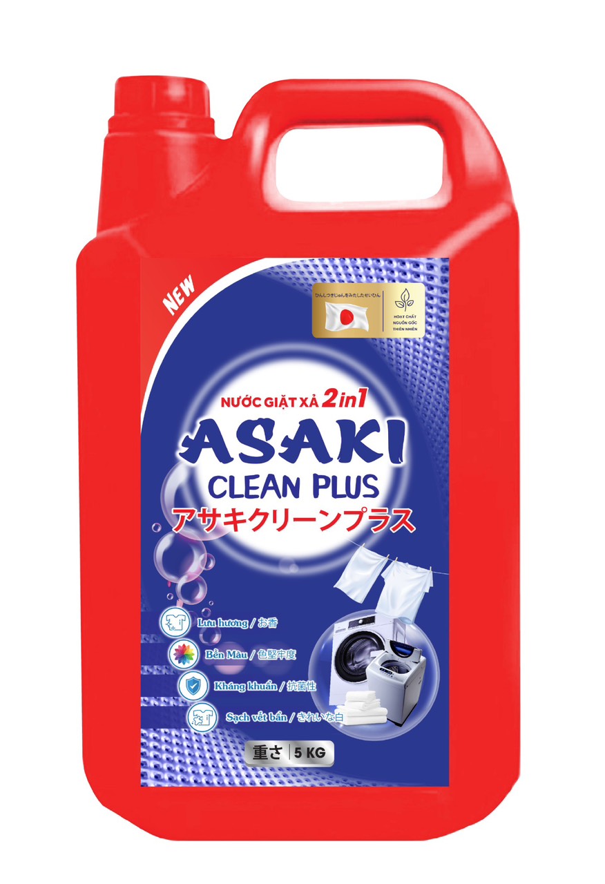 Nước Giặt Asaki Hương Nước Hoa 5L
